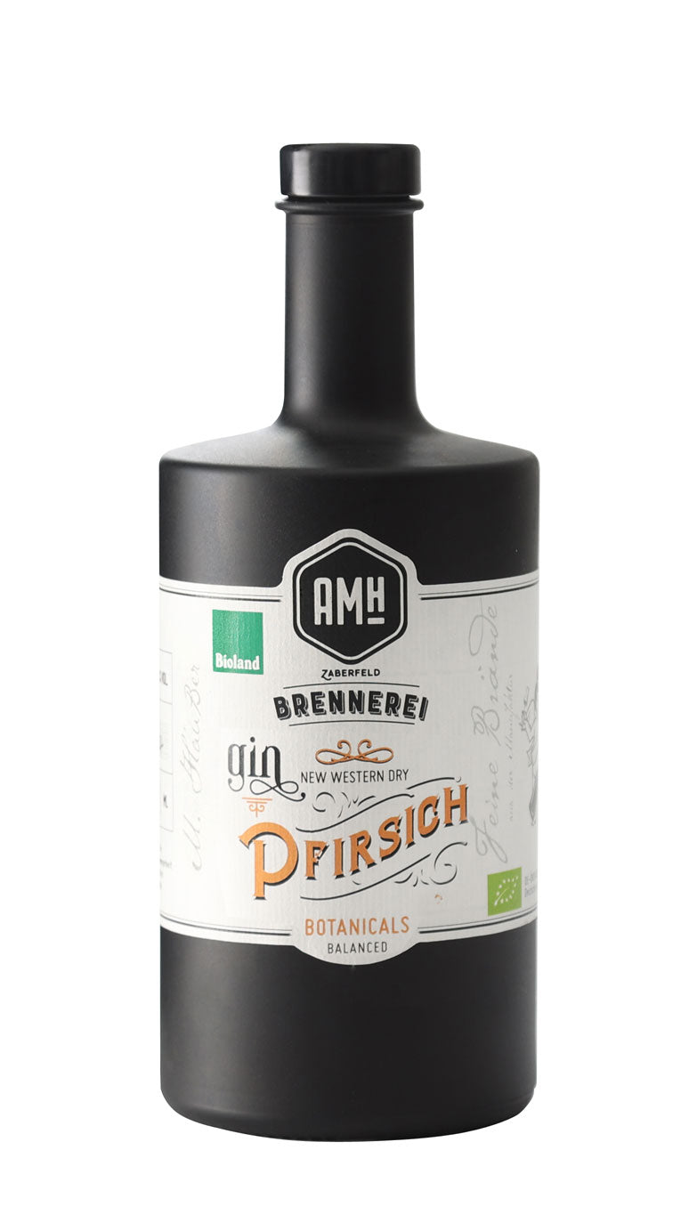 Pfirsich Gin 45%Vol. Bioland-zertifiziert